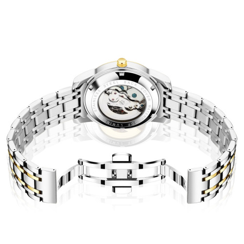 New Kingston brand diamond tourbillon hollow fully automatic mechanical watch men's watch waterproof men's watch