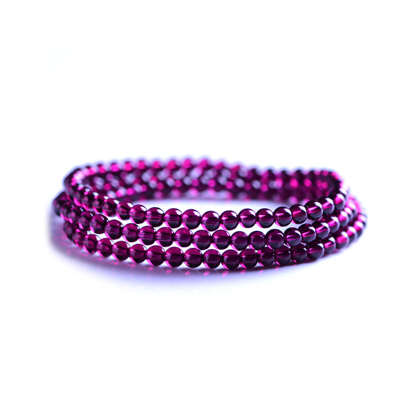 Sophisticated organic crystal bracelet