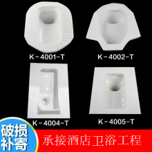 科.勒K0HLER蹲便器水箱K-4001T/K-4002T/K-4004T/K-4005T蹲坑防臭