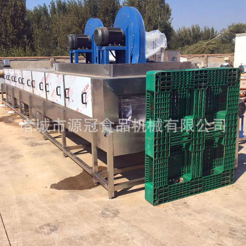 全自动周转筐洗筐机大型托盘栈板清洗风干流水线  自动剁码拆码