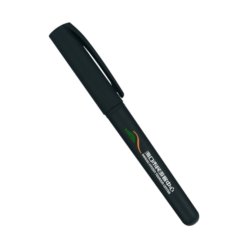 Pluma de publicidad personalizada de fábrica logotipo personalizado pluma de gel pluma de firma negocio a base de agua pluma de firma al por mayor logotipo impreso