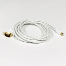迷你DP转VGA 1.8米Mini DisplayPort to VGA Adapter 1.8m
