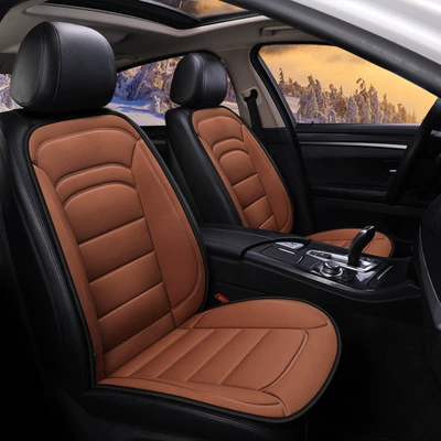 Avtomobil isitmə yastığı qış tək oturacaq isti elektrikli ikili yastıq 12V avtomobil döşəyi