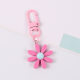 ins elegant fresh simple daisy flower airpods protective case pendant Bluetooth headset keychain pendant