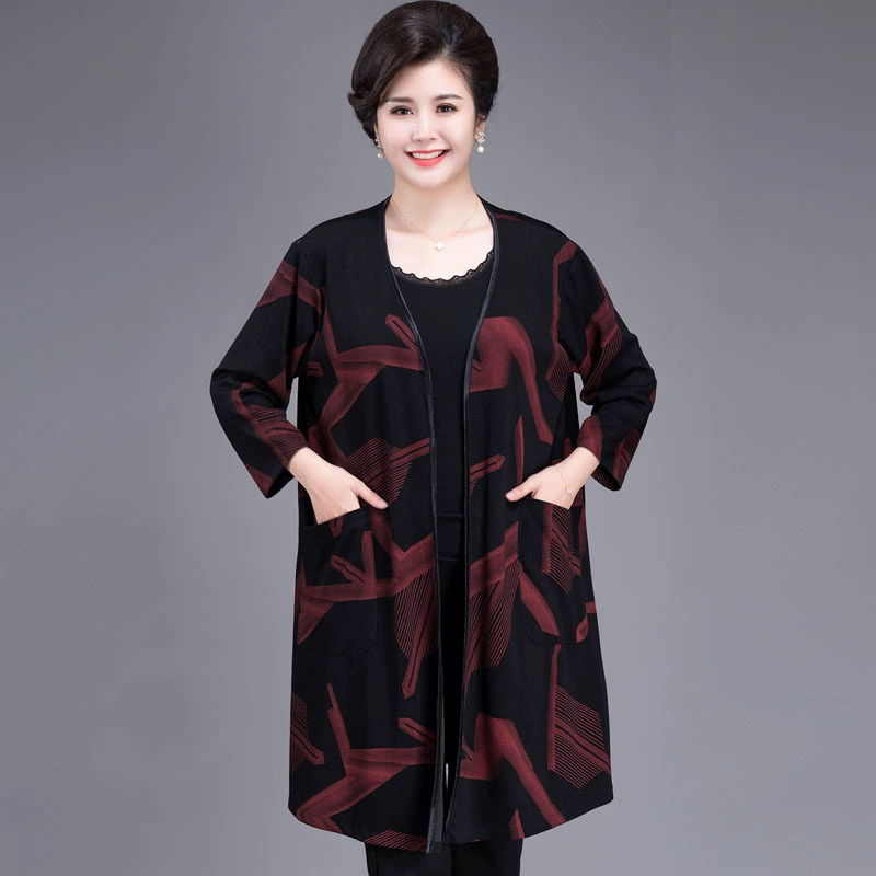 2021 Кардиган средней длины, женский Осень-зима, новая Свободная трикотажная одежда с длинными рукавами, шаль, осеннее пальто, модное специальное