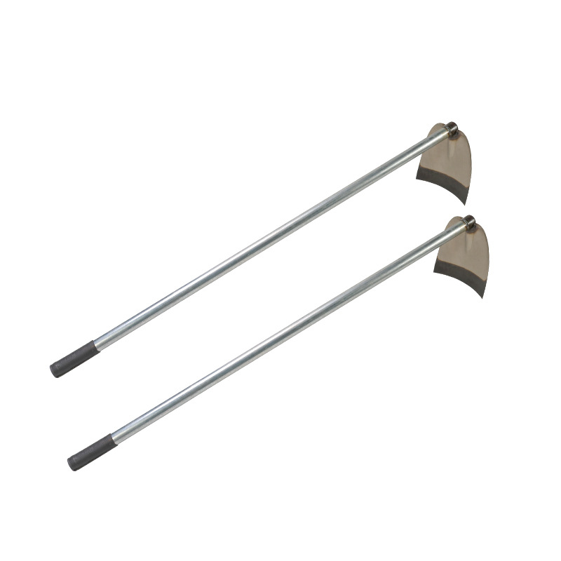 带把锄头 农具大号锄头 农用 锄头 长柄钢把大锄头 钢把月锄 工具