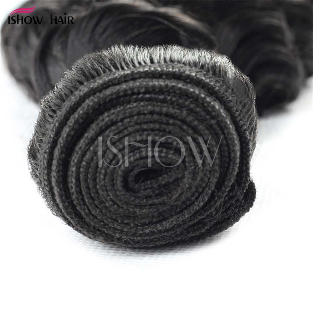 Inverted Hair Natural Color 10A Deep Wave Human Hair Real Hair Curtain Cross-Border Export Spot