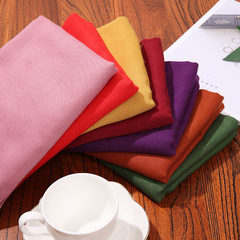 Imitation cashmere scarf 35cm brushed solid color thickened long scarf autumn and winter non-pilling tassel shawl female factory direct sale