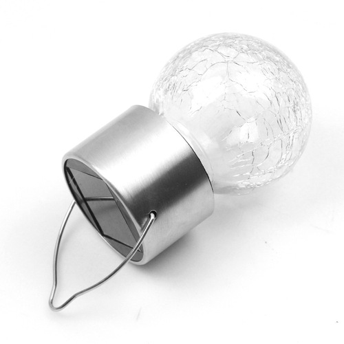 Factory direct sales LED solar colorful crack ball lights garden colorful decorative lights new solar crack lights