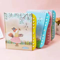 Creative 50k children's code book notebook cartoon lockable diary student stationery notepad prizes wholesale