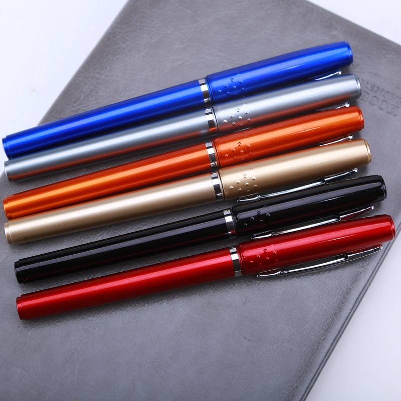 Color metálico nuevo bolígrafo de góner bolígrafo publicitario bolígrafo de agua personalizado bolígrafo de firma bolígrafo de negocios bolígrafo con cuaderno