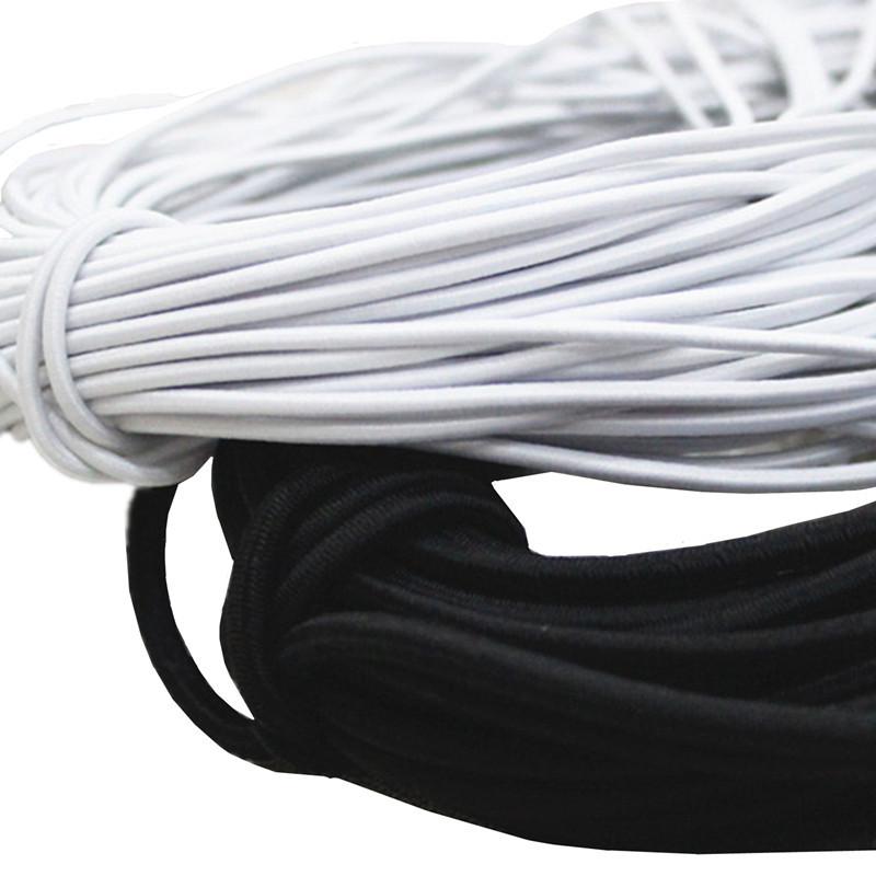厂家供应服装鞋帽躺椅弹力绳 内裤泳衣松紧带 蹦极健身蹦床橡筋绳