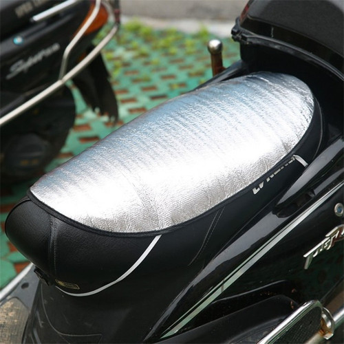 Motorcycle sun protection seat cushion, outdoor battery car sponge insulation pad, summer electric vehicle waterproof, heat-proof and non-slip seat cushion