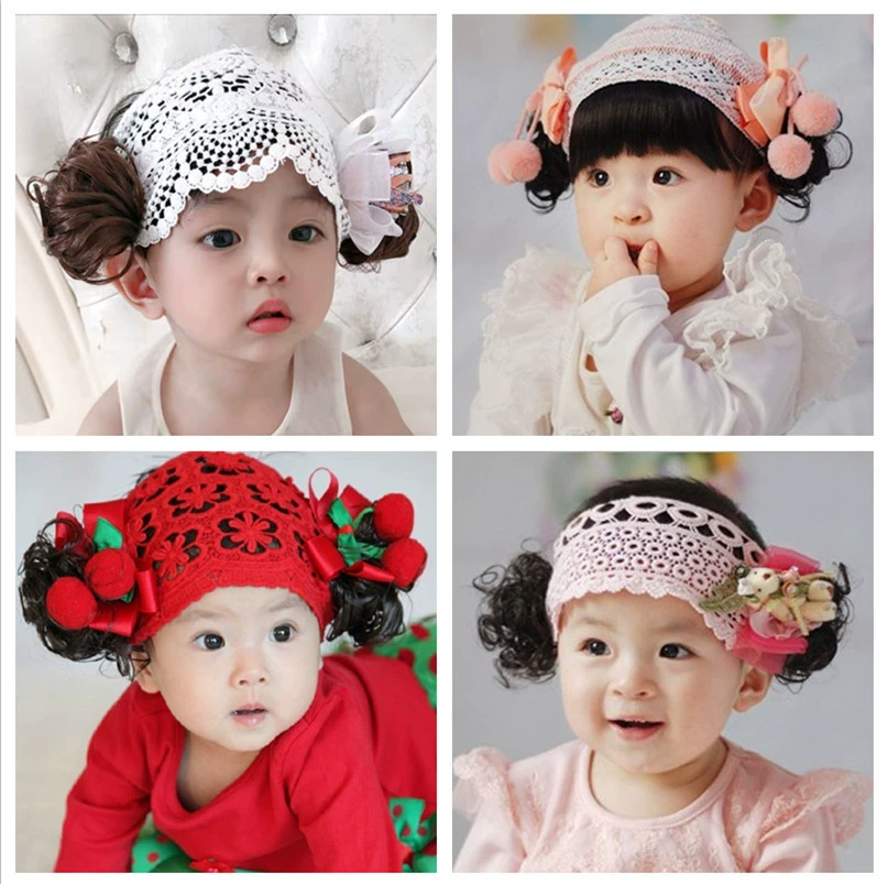 Children's bangs, headband, hair accessory with bow, hair mesh, Korean style, wholesale