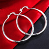 Fashionable retro earrings, ebay, silver 925 sample, European style
