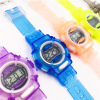 Children's cartoon electronic multicoloured watch, Birthday gift