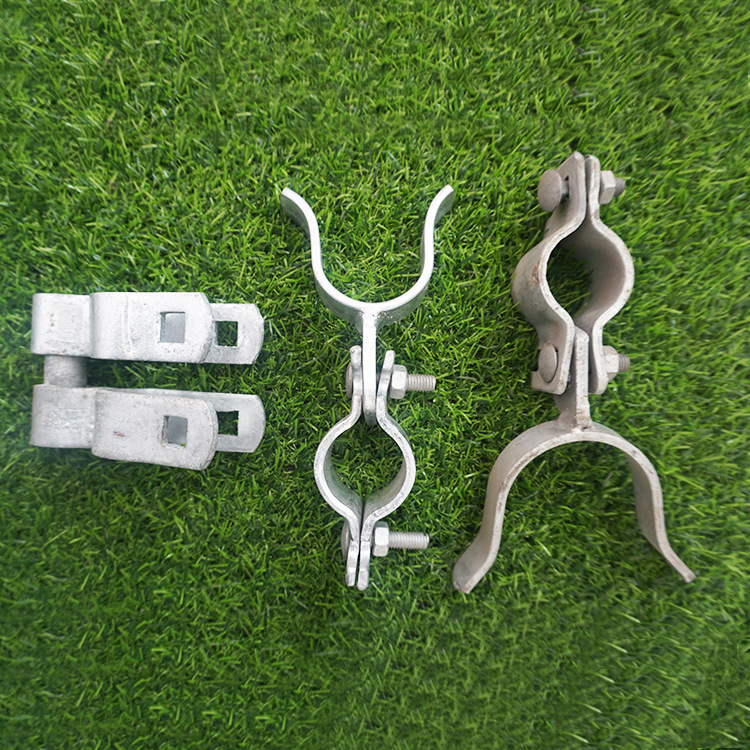 护栏网球场连接件勾花网出口组装安装配件门铰链