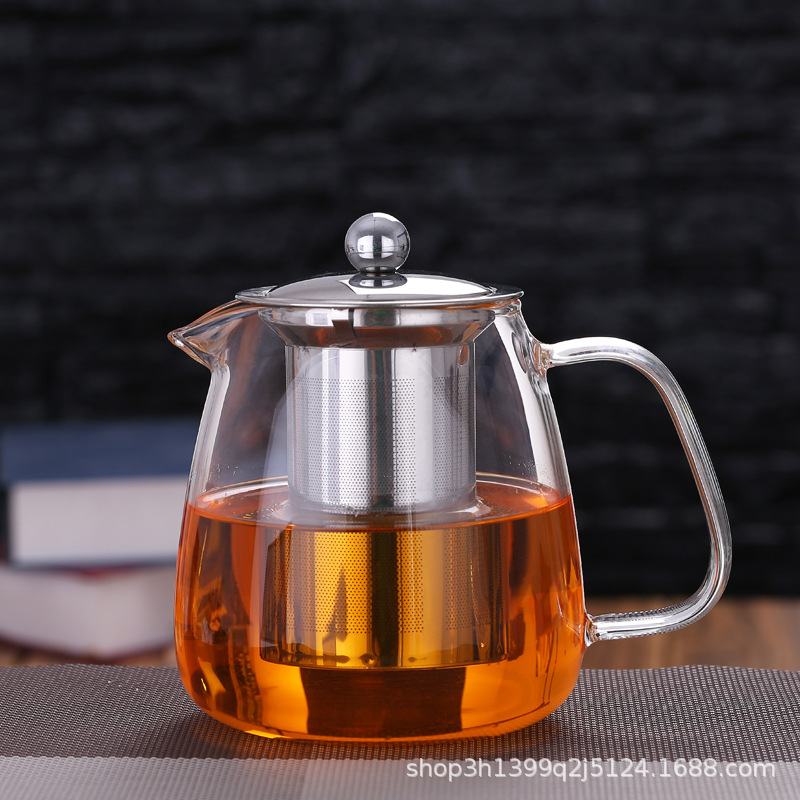 Los fabricantes suministran vidrio pingüino olla borosilicato vidrio pingüino tetera 500ml tetera