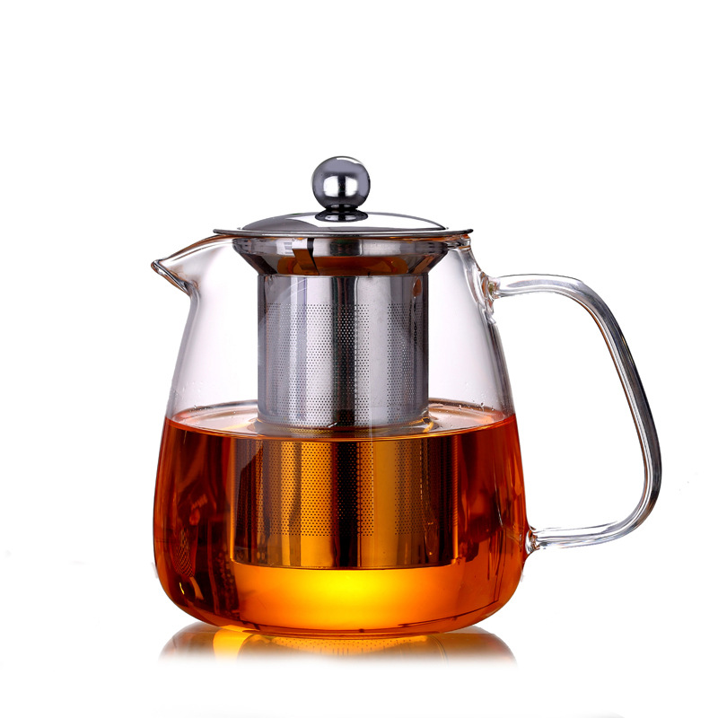 Los fabricantes suministran vidrio pingüino olla borosilicato vidrio pingüino tetera 500ml tetera