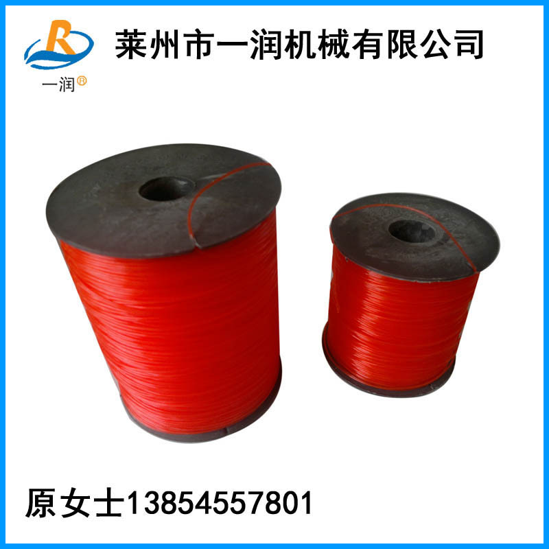 建工线 渔网线PE线线材料圆丝拉丝机