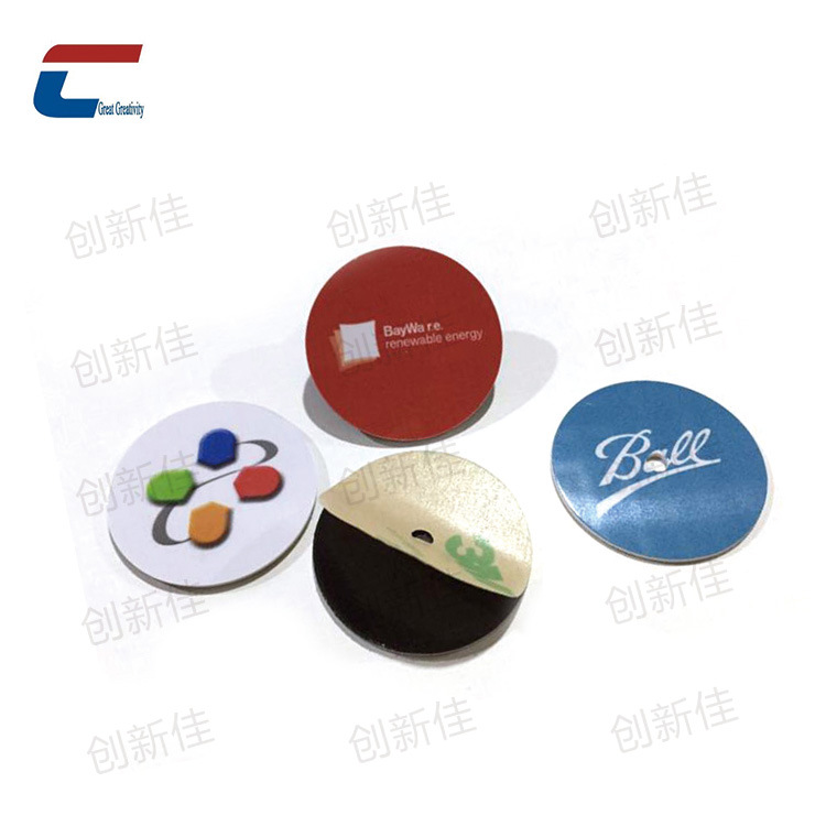 NFC 213标签价格 抗金属NFC标签   RFID圆形标签深圳生产厂家