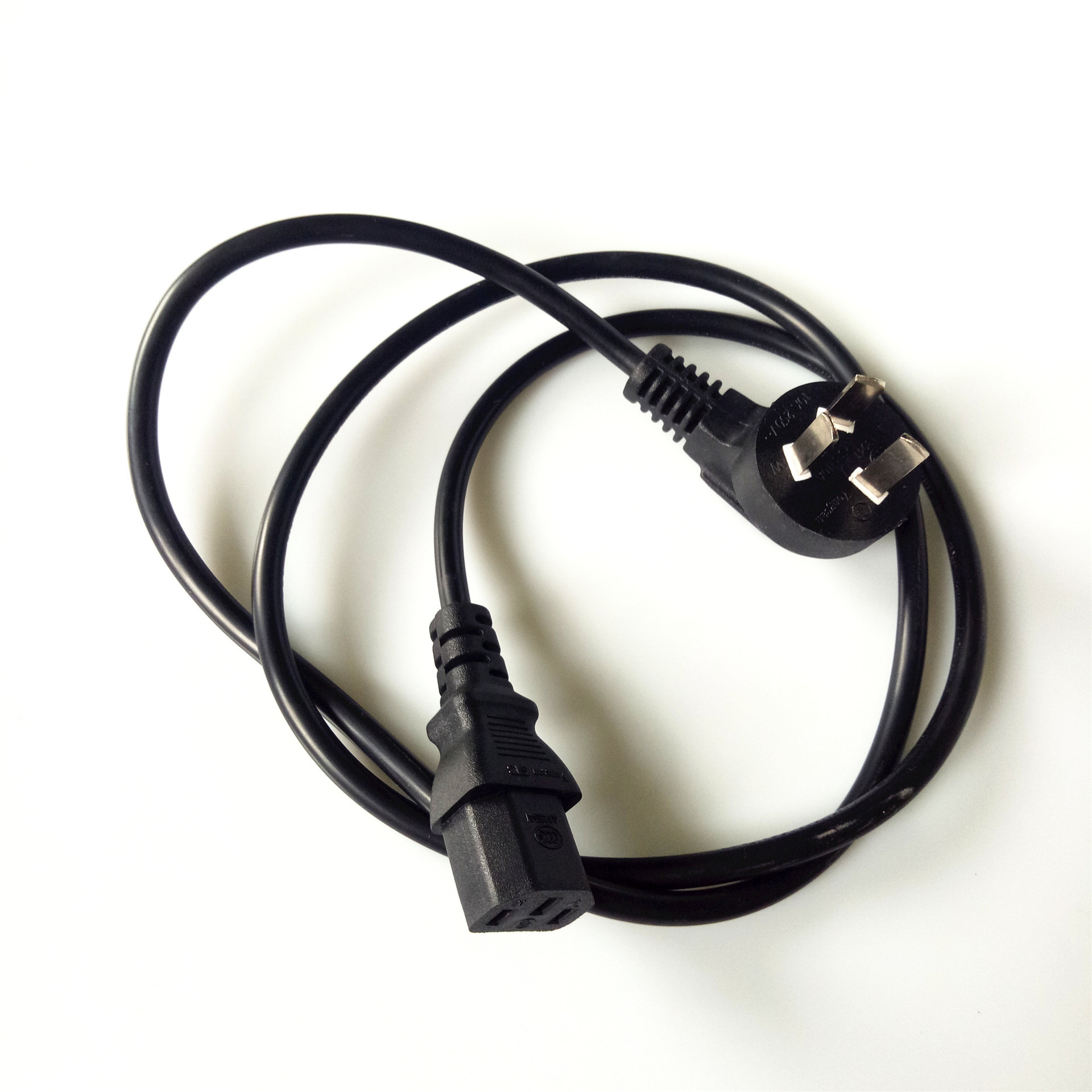 批发国标16A插头大功率电源线适用大型设备16A公母插头延长线