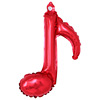 New note balloon 8 -point single notes aluminum foil balloon dual notes 16 points aluminum film balloon concert decoration