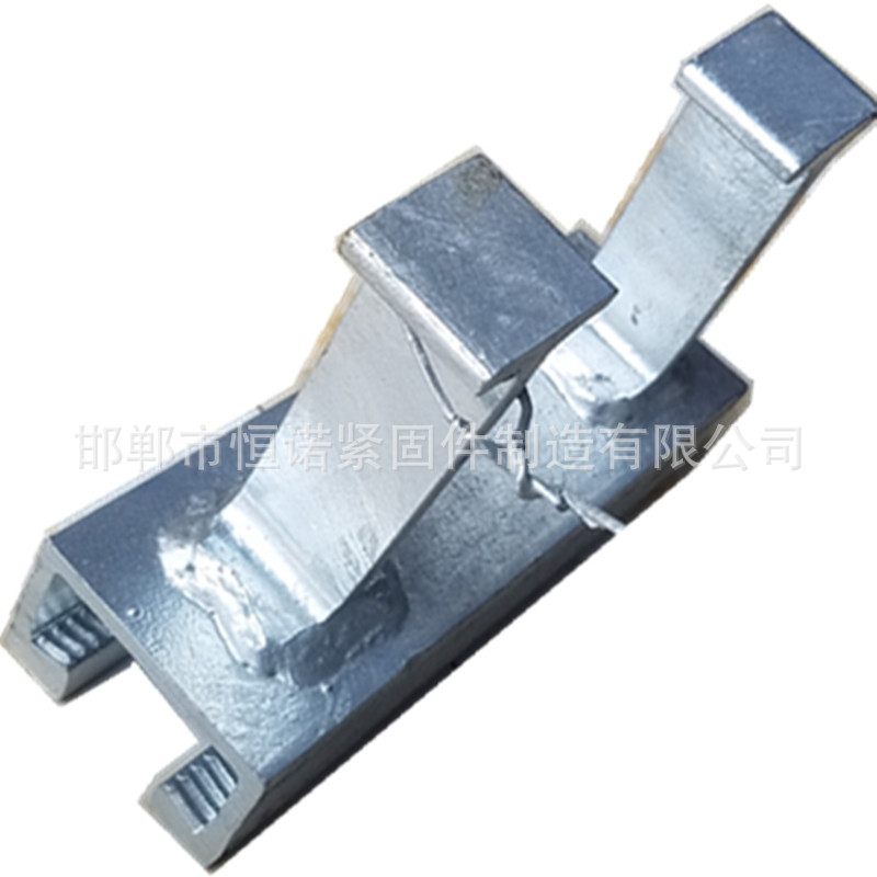 38*23带齿哈芬槽预埋槽道 平齿槽式预埋件厂家供应