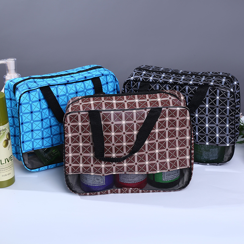 Nueva moda simple todo partido rendimiento bolsa de almacenamiento de equipaje cosméticos artículos de tocador bolso al por mayor