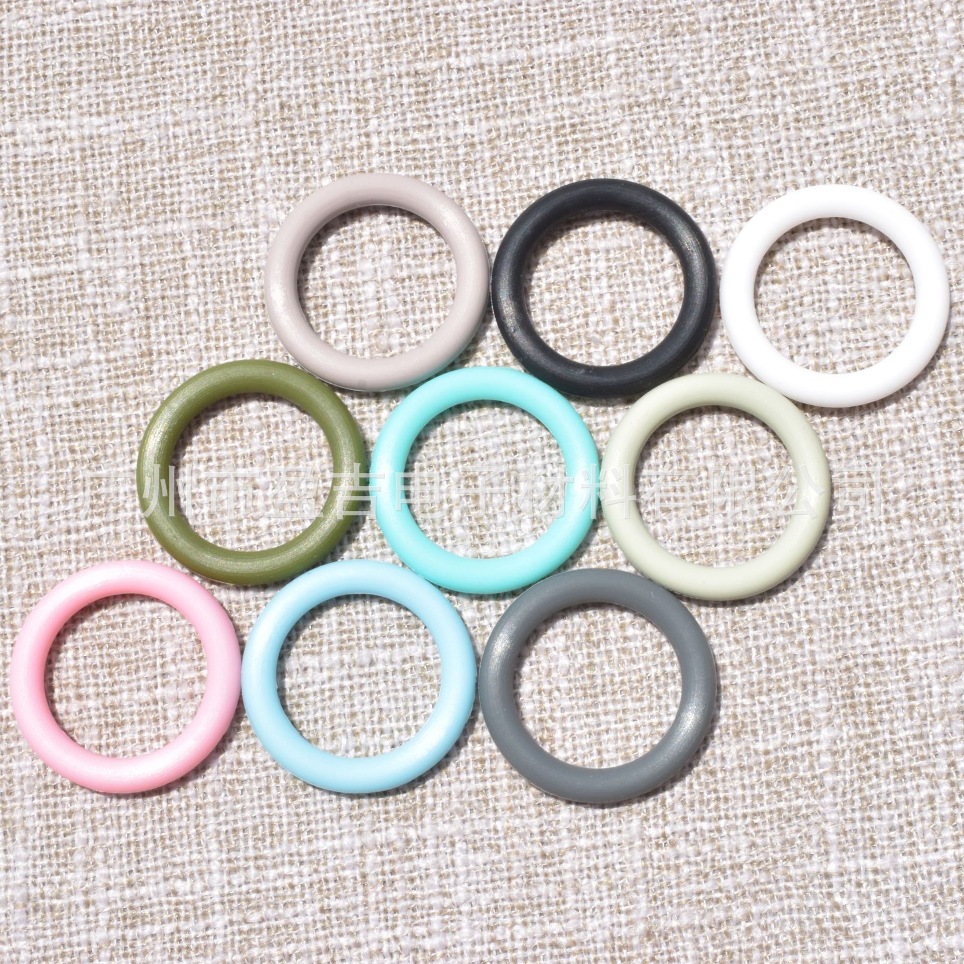 厂家定硅胶耐高温防尘密封圈 彩色硅胶O型防水圈 粉色硅胶胶圈