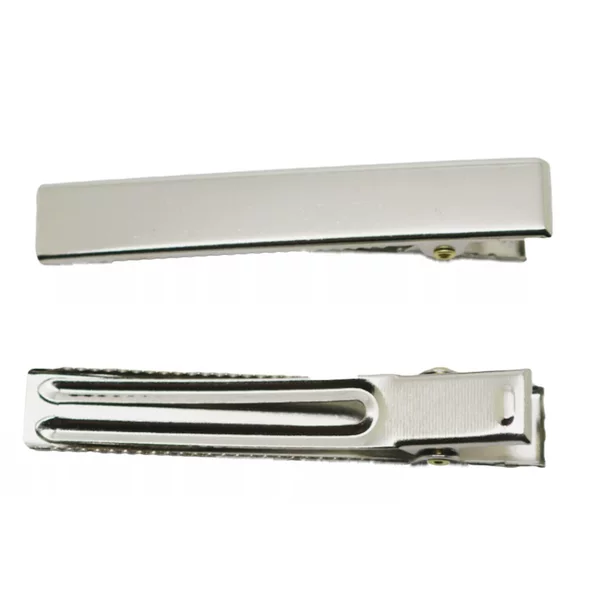 Korean version of 5cm ~ 8cm square clip double fork clip flat duck bill clip hairpin hairpin DIY headdress accessories manufacturers
