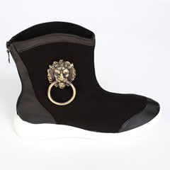 Wholesale 2024 Autumn New Product Mafan Plain Rubber-Stitched Shoes Leisure High-Top Rubber Sole Canvas Shoes