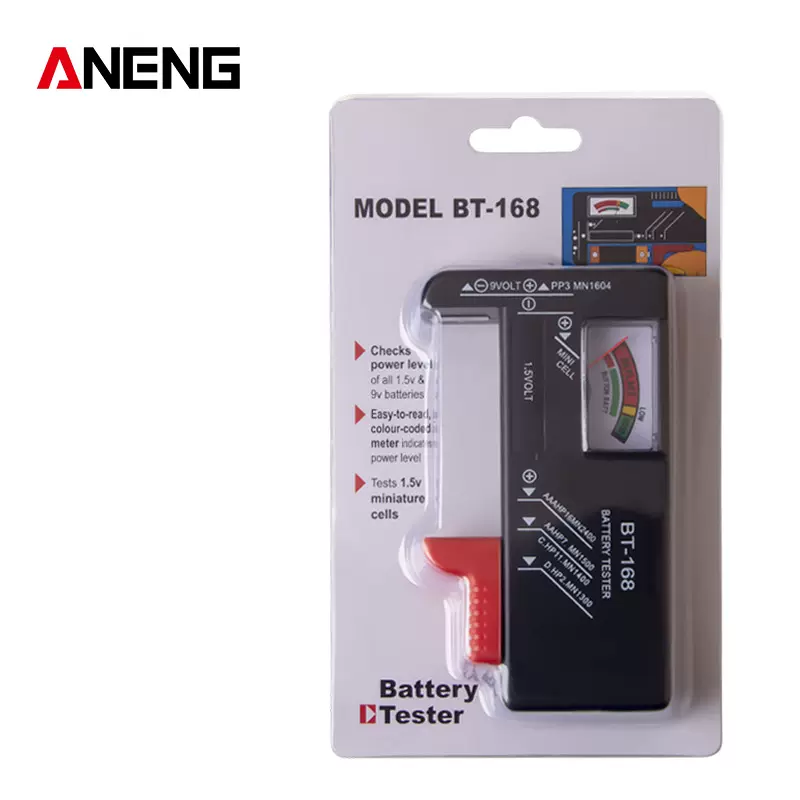 BT-168指针式电池测试仪干电池电量检测仪电池容量测试仪带包装