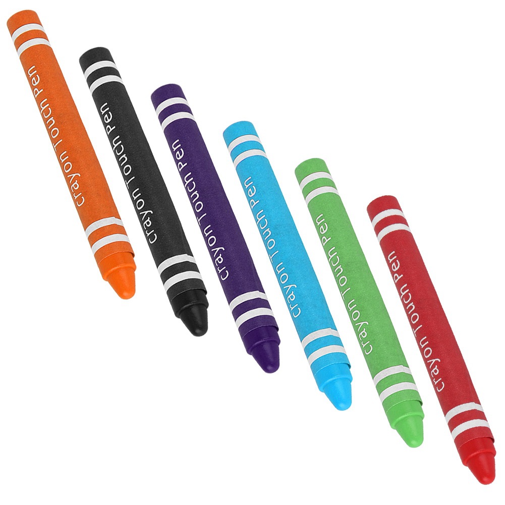 Lápiz táctil de lápiz de pintura de gama alta para niños lápiz capacitivo de crayón pequeño