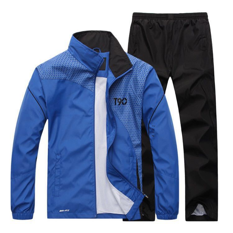 Cross-border generation of middle-aged and elderly sports suit men's spring and autumn leisure dad clothes middle-aged men's sportswear two-piece set