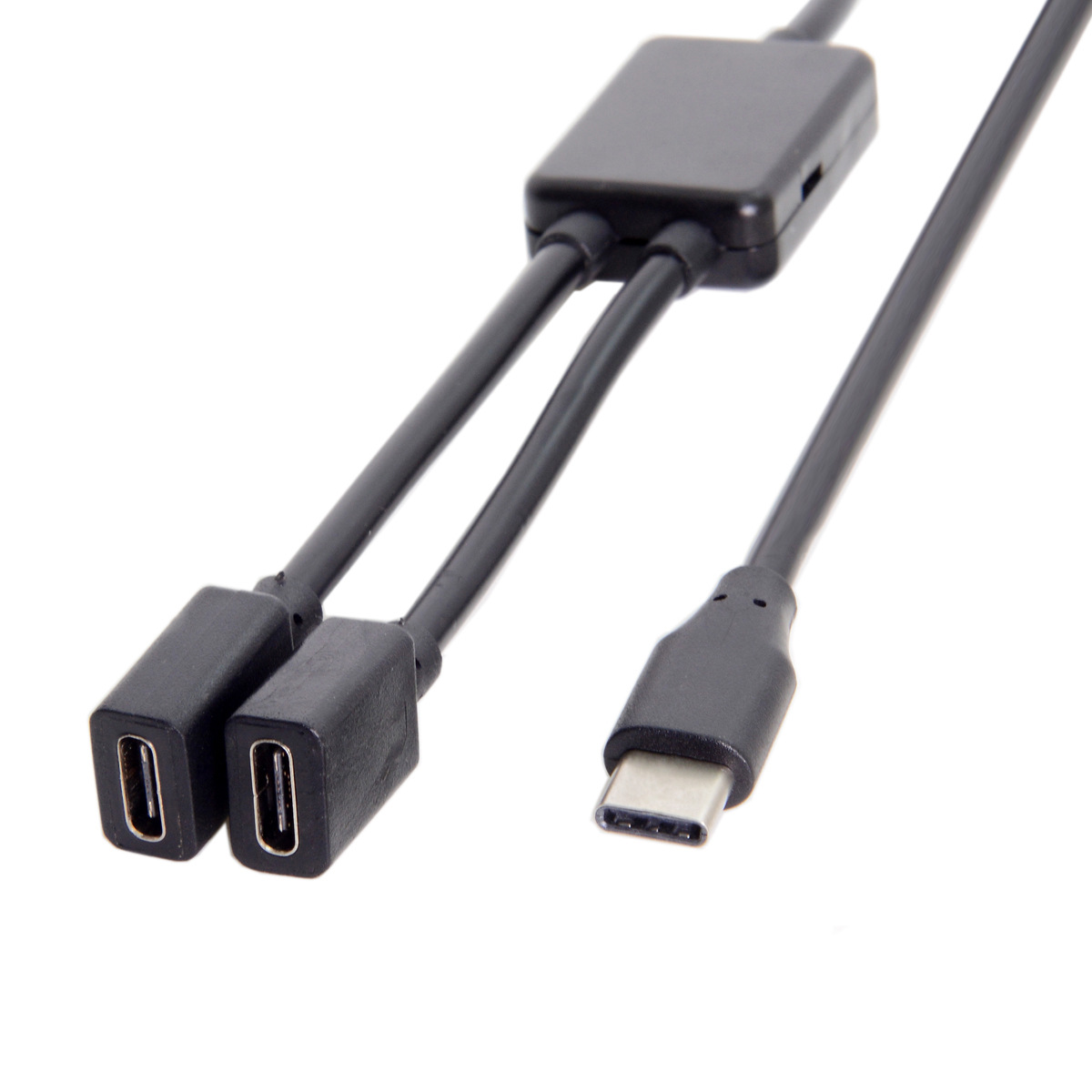 UC-127 tableta del teléfono móvil tipo-c USB-C HUB macho-hembra uno-dos teclado de conexión y cable de ratón