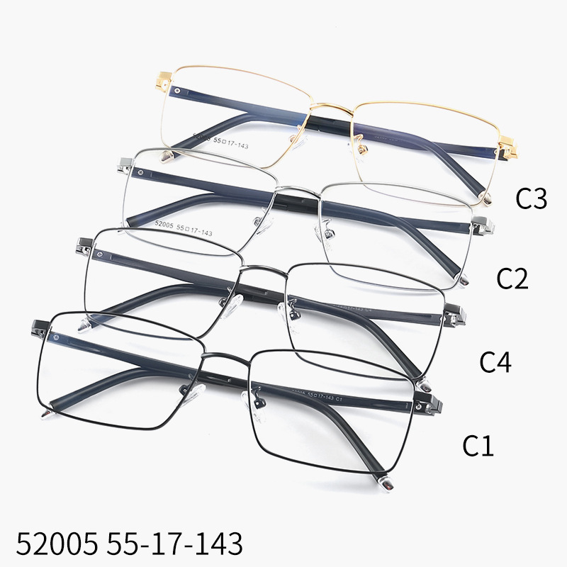 Gafas modernas STUDIOMUKU con una aura de estabilidad, monturas de gafas ultraligeras de marco completo, monturas de gafas retro de nicho.