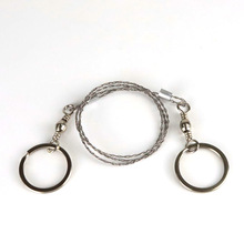 ✅手拉钢丝线锯链锯绳锯线据条 救生锯 野外求生装备户外生存用品