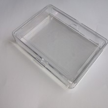 厂家直销亚克力扑克盒 透明PS宽牌扑克盒 透明塑料香烟盒