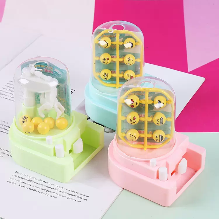 儿童趣味抓抓乐玩具迷你糖果抓捕机小号扭蛋夹娃娃机男女孩玩具
