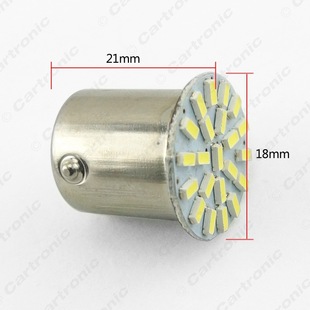 Car LED tail light 1156 BA15S 3014-22LED tail bulb car LED brake light 4 colors