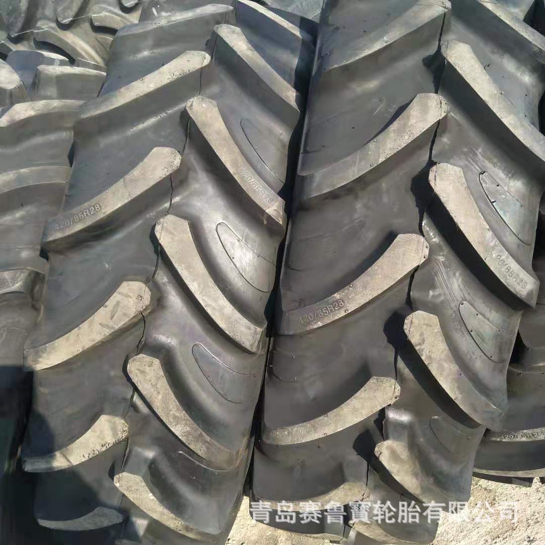 16.9R28(420/85R28)人字花纹 拖拉机轮胎农用钢丝轮胎
