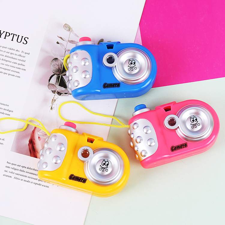 Children's Cartoon Projection Camera Primary School Student Simulation Camera Toy Baby Educational Projection Toy Street Stall