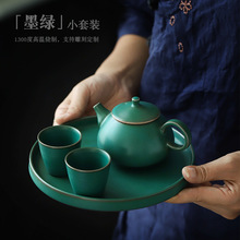 遇素 陶瓷功夫小套装 迷你儿童茶具茶艺师培训小茶壶泡茶器整套