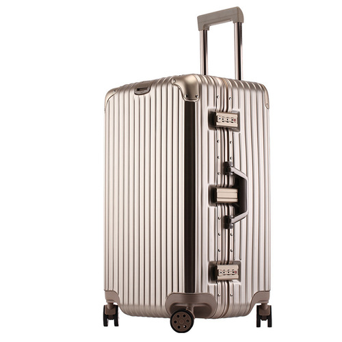 Large Capacity Luggage with Swivel Wheels for Men and Women, 29-inch Thick Aluminum Frame Carry-on Suitcase, Travel Bag, 26-inch
