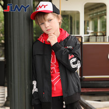 JLNY品牌儿童夹克2022春款男童风衣潮运动童外套厂家一件代发