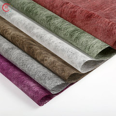 Cloud Silk Paper Color Ramie Silk Silk Gift Flowers Rose Waterproof Packaging Paper Material High-End Bouquet Handmade DIY