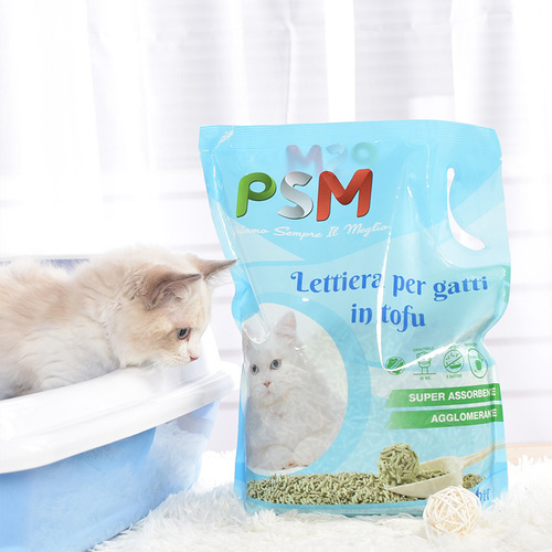 Italian PSM original plant tofu cat litter cat deodorizing cleaning cat litter wholesale pet supplies cat litter box