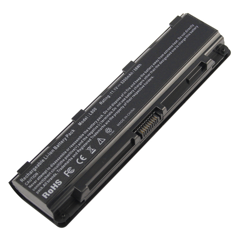 For Toshiba L800 M800 M805 C805 L830 L850 PA5024U C850 Laptop Battery
