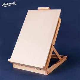 木质桌面画架画板 可折叠架素描写生画架 跨境批发画架
